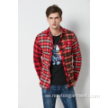 Yarn Dyed Check Flanel Shirt för herrar